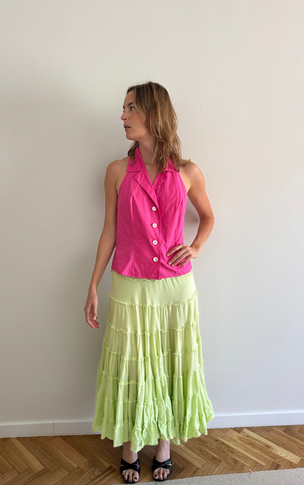 Agnès b. cotton halter top