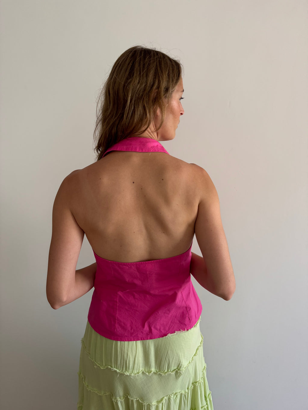 Agnès b. cotton halter top