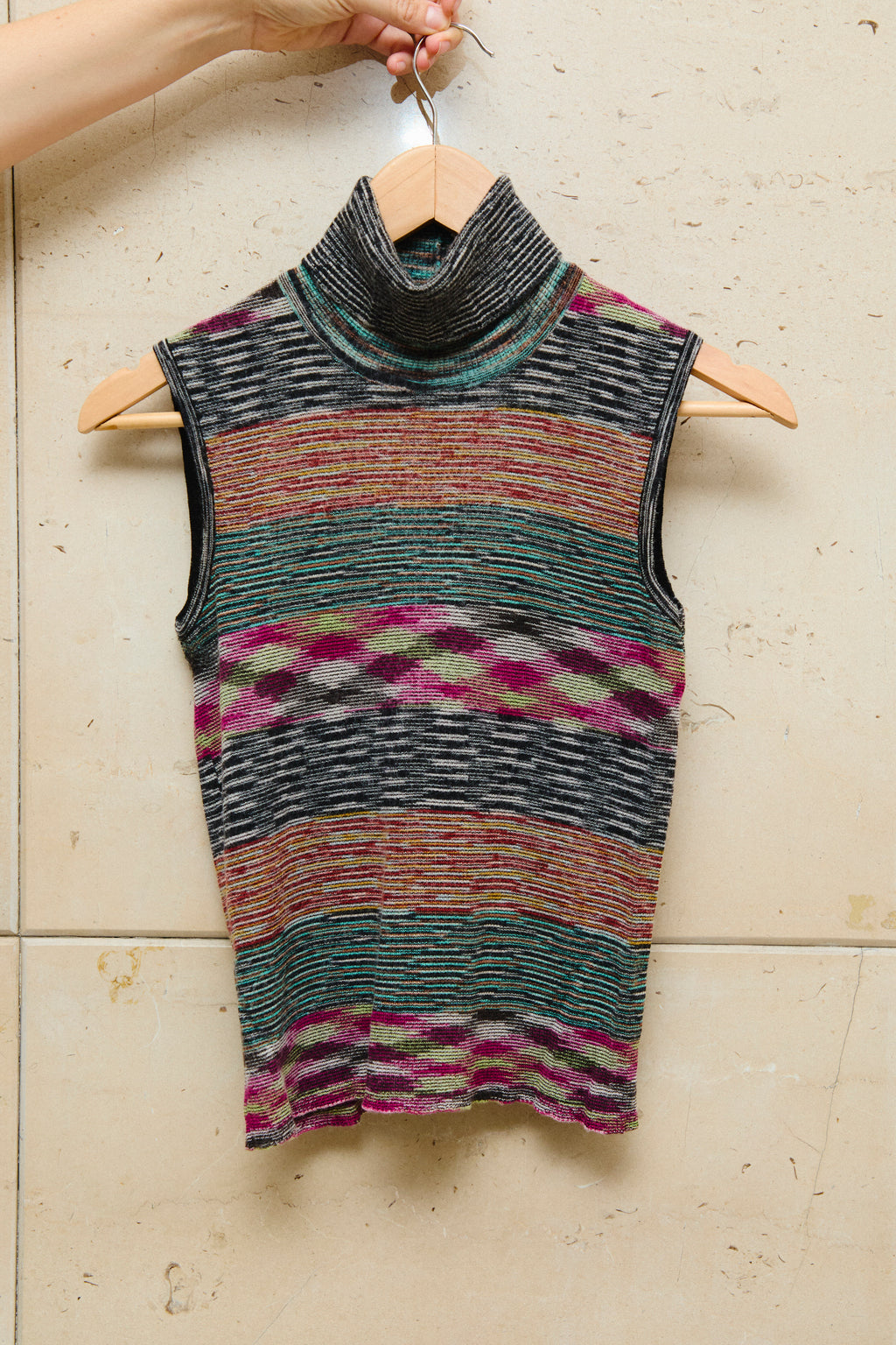 Missoni knitted top