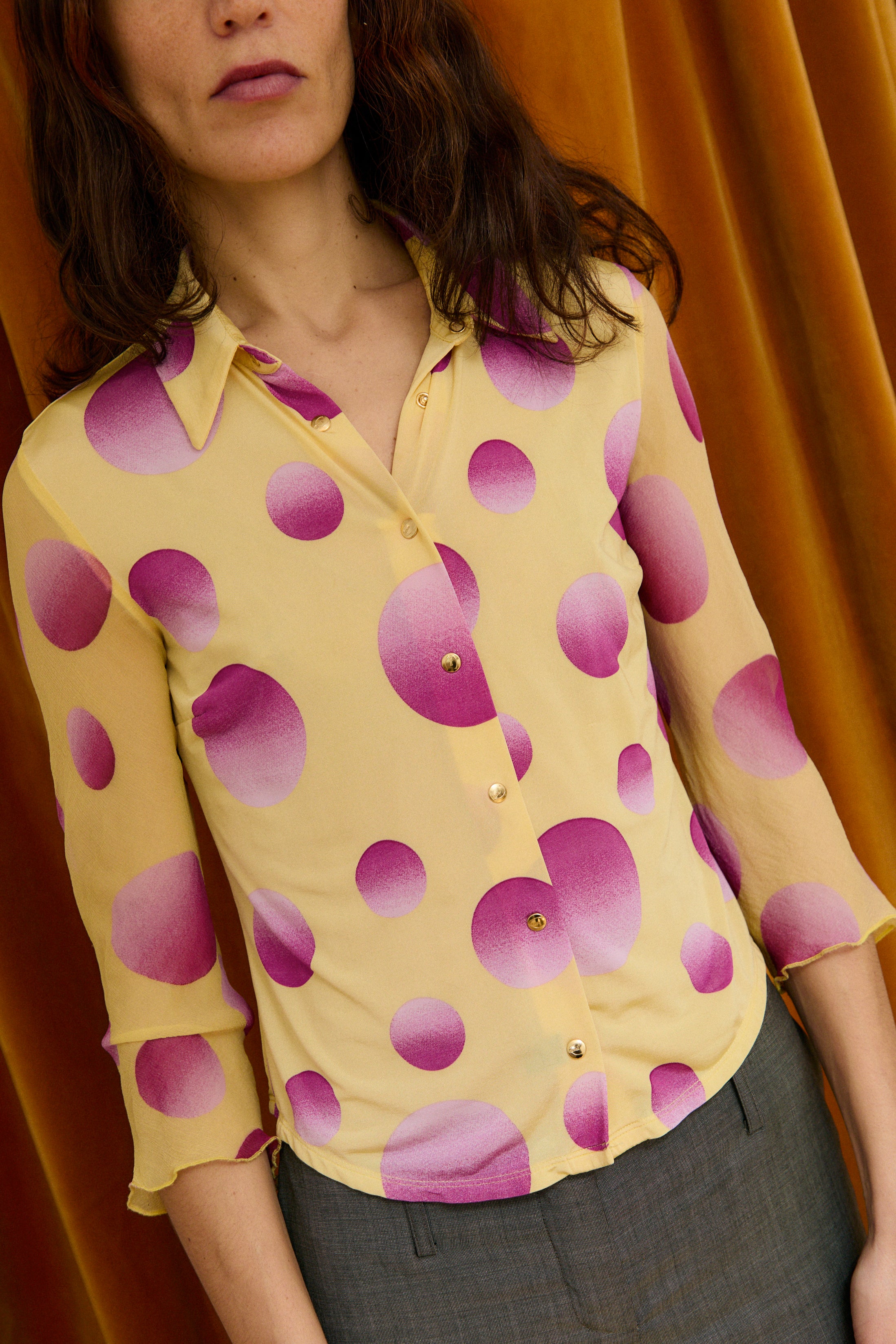 Polka dot shirt