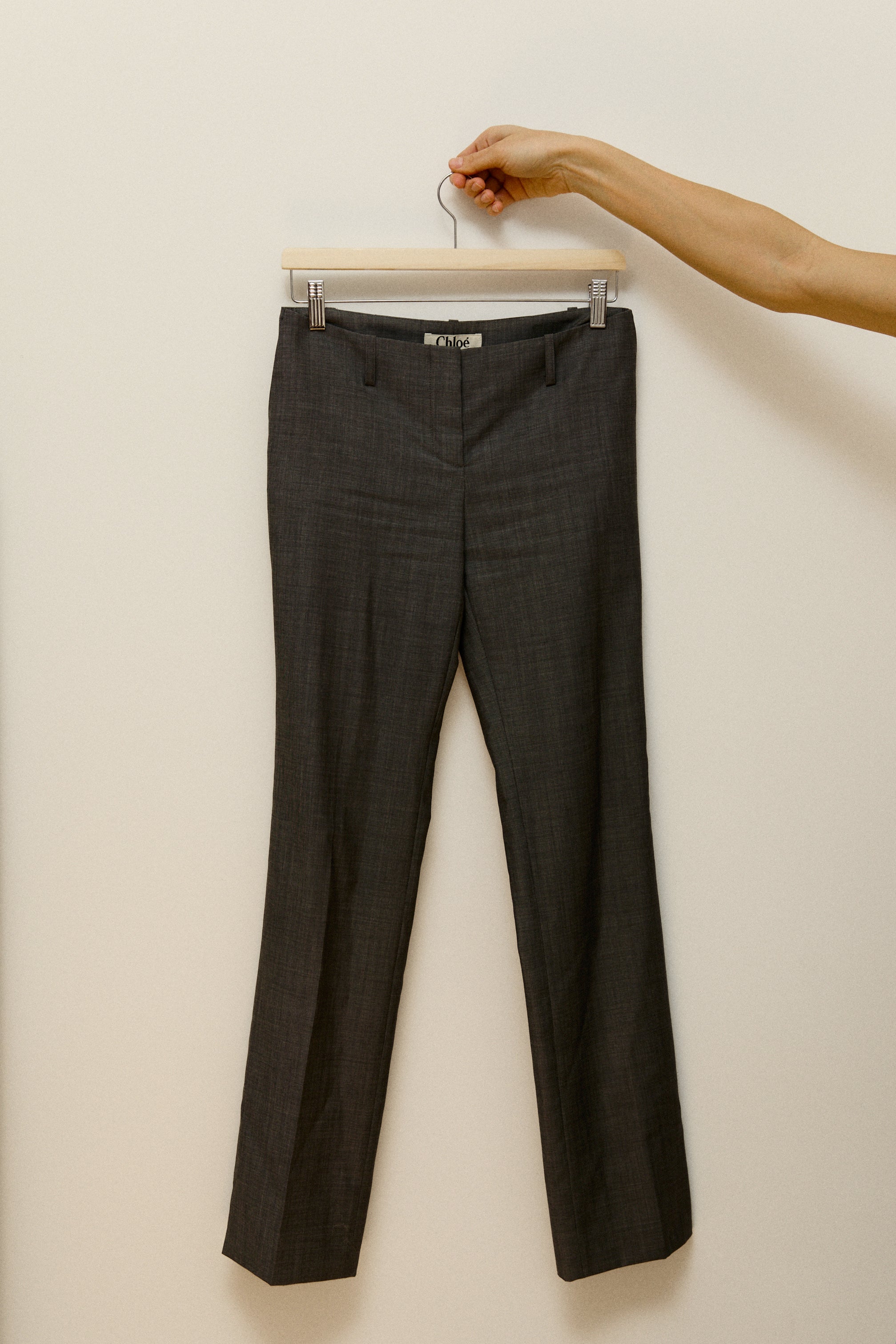 Chloé straight leg trousets