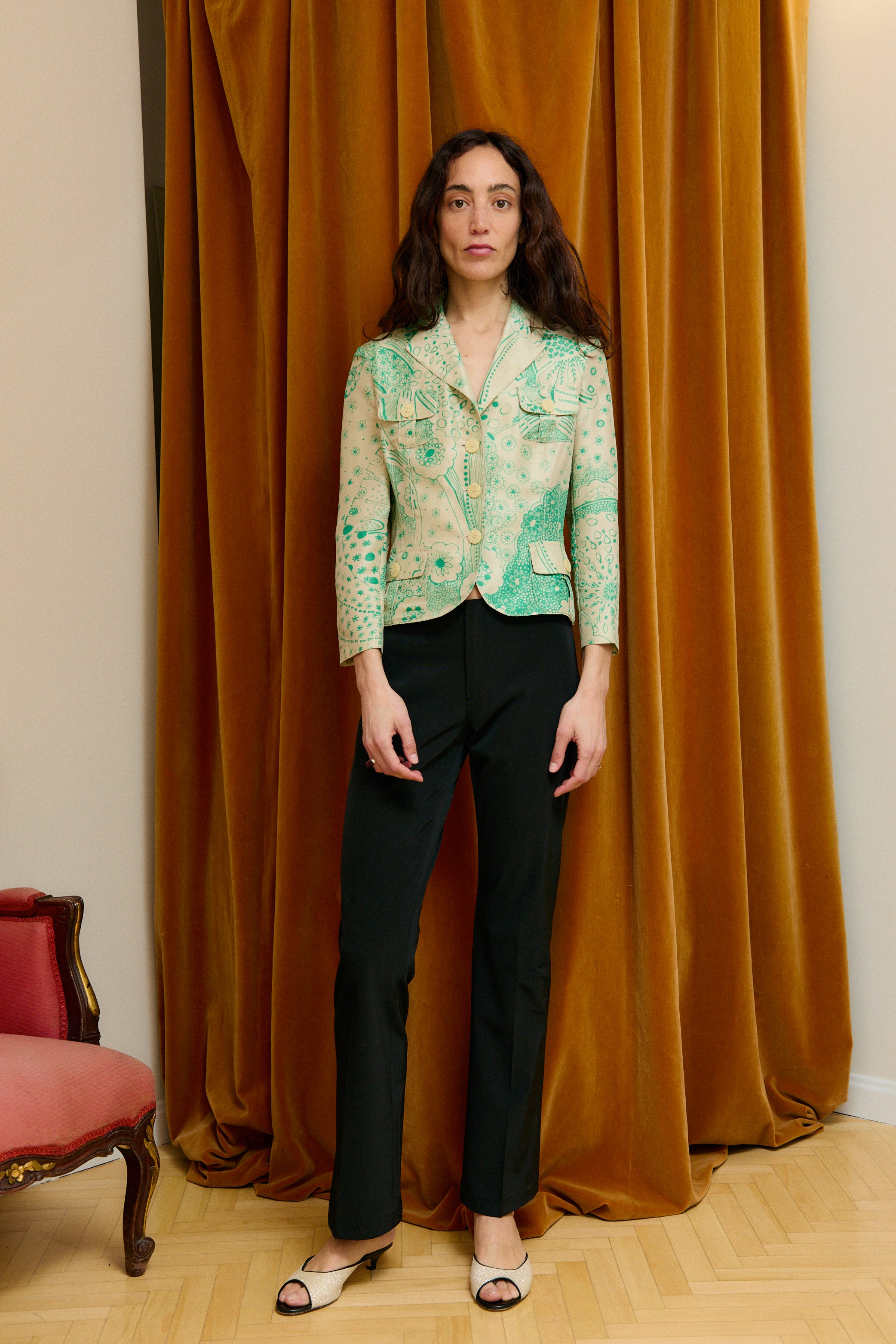 Missoni patterned silk blazer