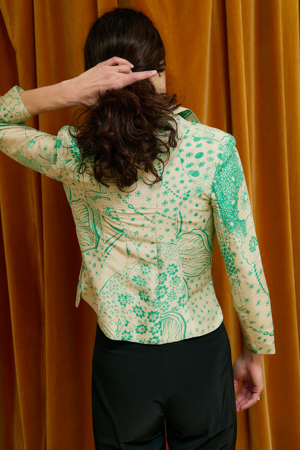Missoni patterned silk blazer