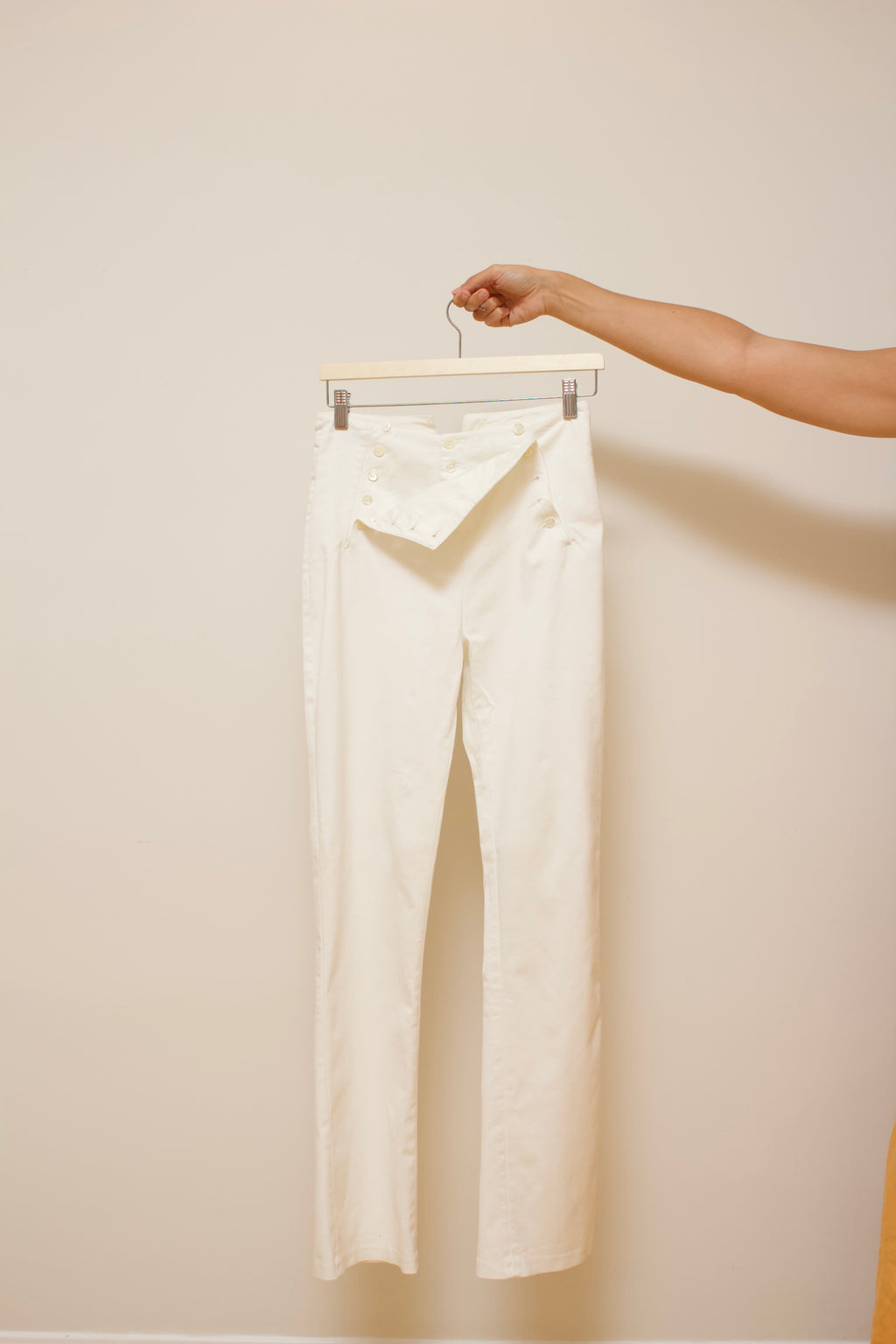 Sailor cotton trousers